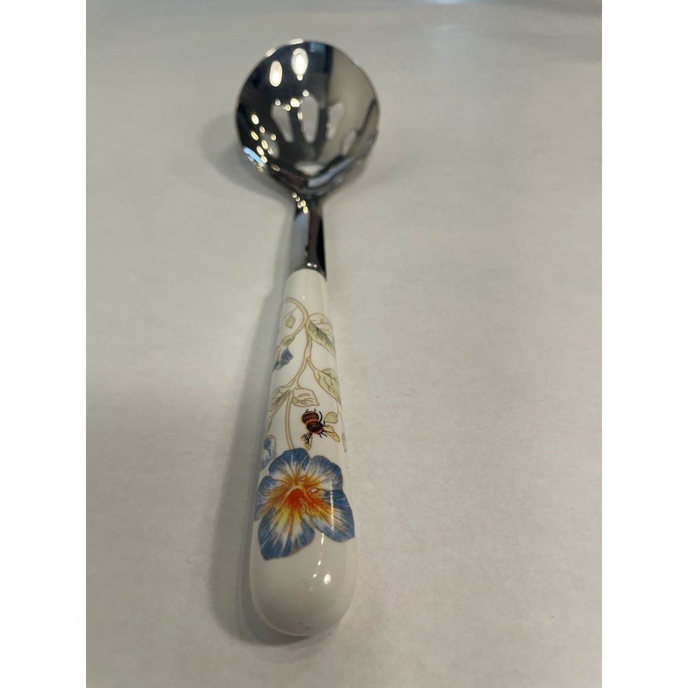 Lenox Butterfly Meadow Slotted Serving Spoon